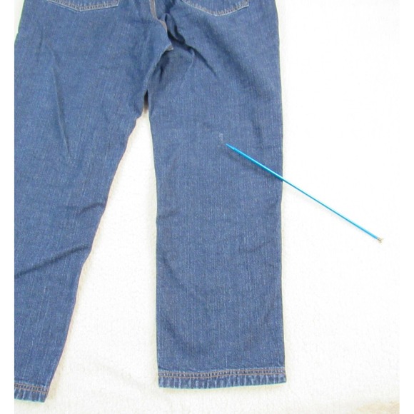 Duluth Trading Jeans Mens 38x29 Flex Ballroom Relaxed Fit Medium Wash - Picture 11 of 15